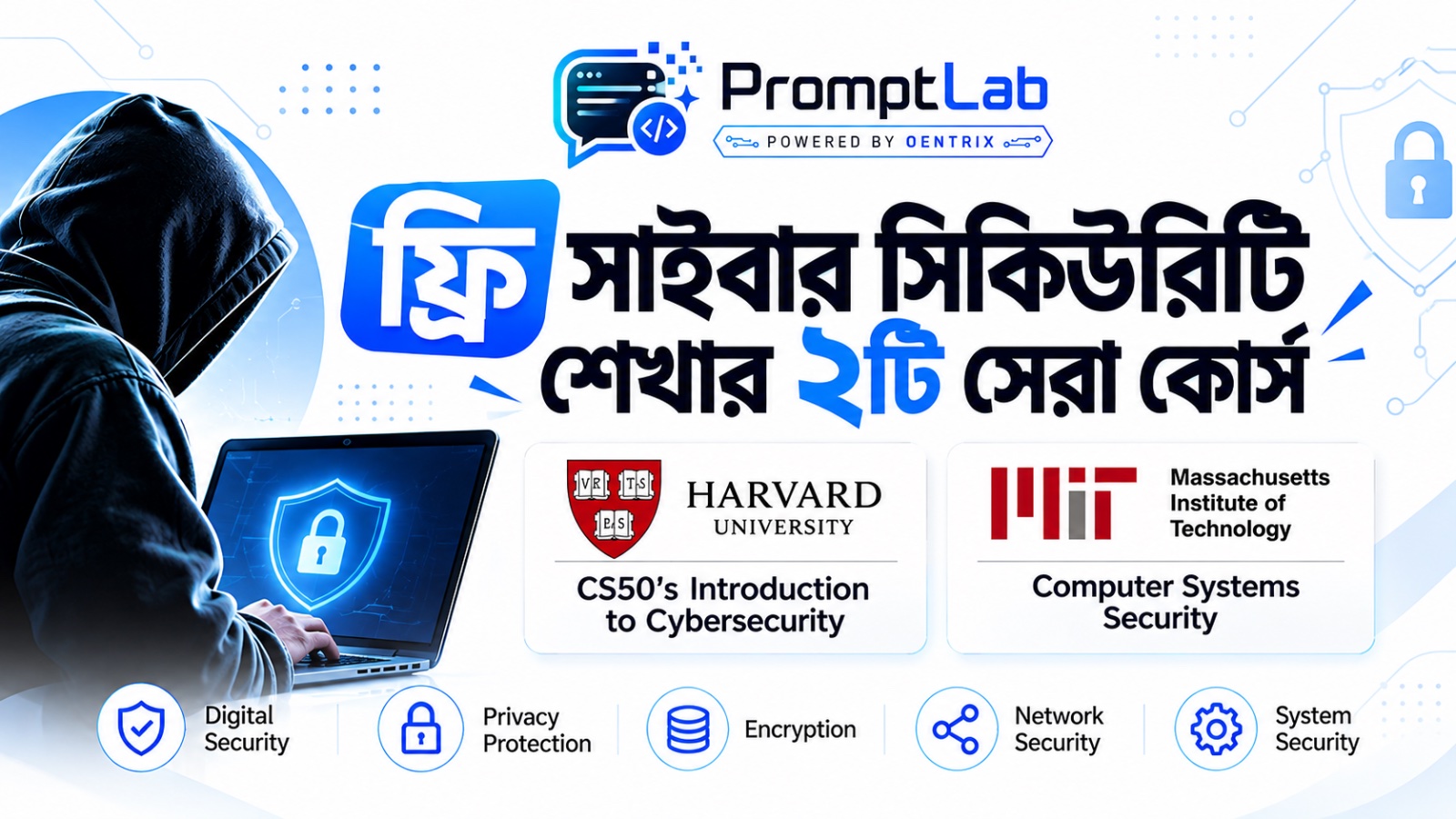 ফ্রি সাইবার সিকিউরিটি শেখার ২টি সেরা কোর্স: Harvard ও MIT থেকে শুরু করুন